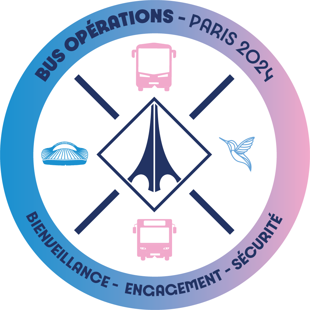 Logo des conducteurs aux JO 2024